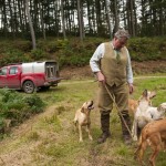 Jack getting ready to work with dogs